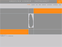 Tablet Screenshot of angelika-lehner.de